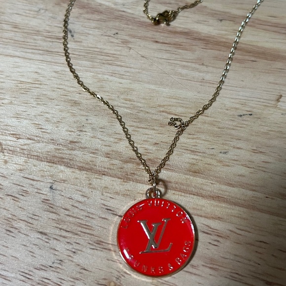 None Jewelry - CORAL GOLD TRUNK & BAG CHARM PENDANT NECKLACE